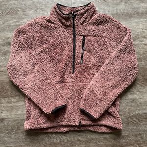 Dark pink Sherpa